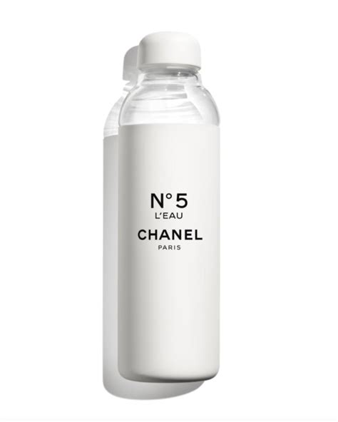 chanel water bottle glass|chanel no 5 toilet water.